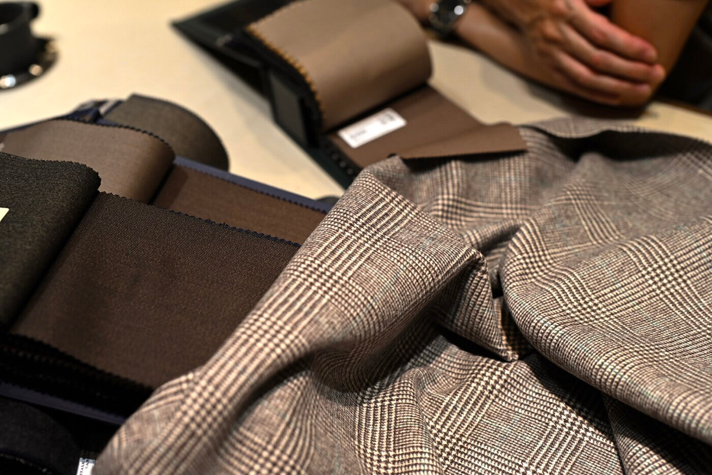 DORSO STOCK COLLECTIONのFOX BROTHERS HERITAGE FLANNEL