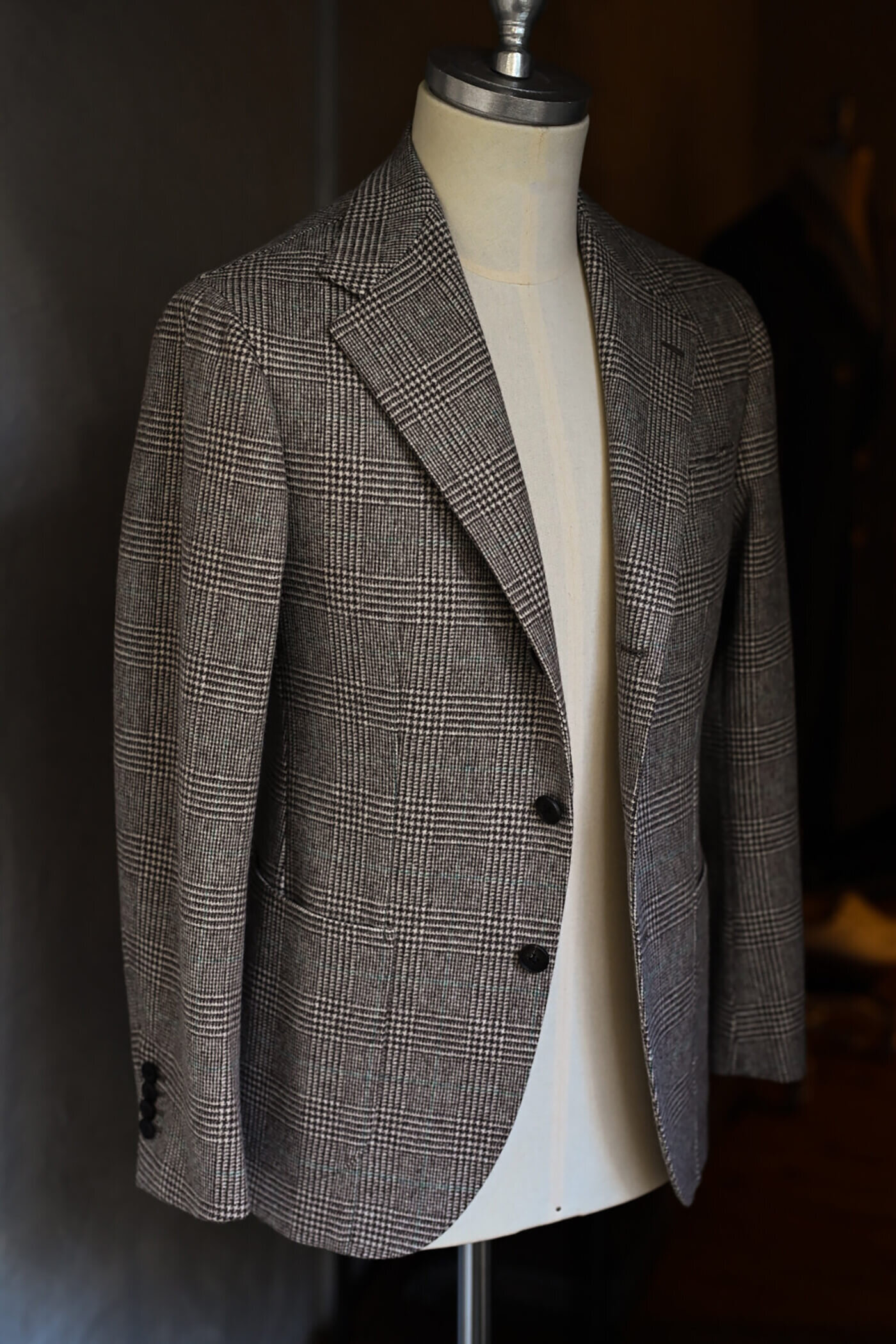 HERITAGE FLANNELジャケットとLIGHT COVERTパンツのコーディネート