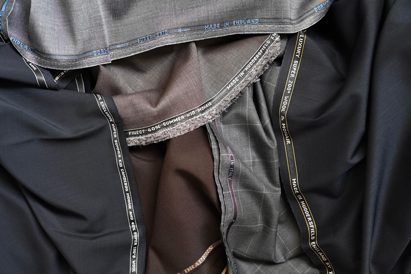 DORSO STOCK COLLECTION　春夏の生地一覧